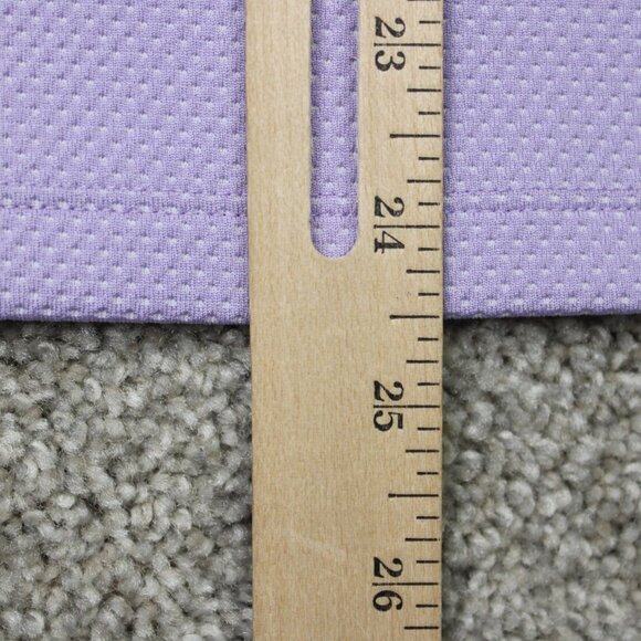 Puma Polo Shirt Womens Medium Purple DryCell Golf Short Sleeve Pullover - Picture 11 of 13